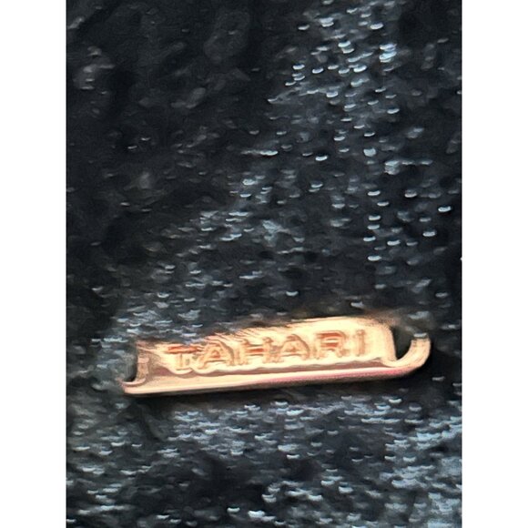 Black Furry Tahari Girls Tunic With Sequined Plaid Heart Design 4T - Picture 5 of 7